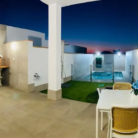 A Estrenar Villa Gallardo 3 Con Piscina Privada - Solo Parejas O Familias Conil De La Frontera Exterior photo